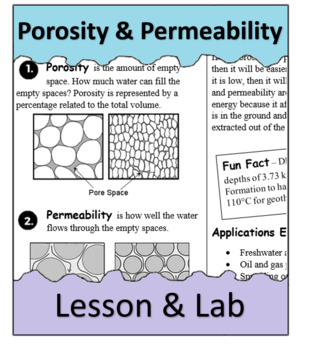 Porosity & Permeability, Definition, Difference & Effects - Video & Lesson  Transcript