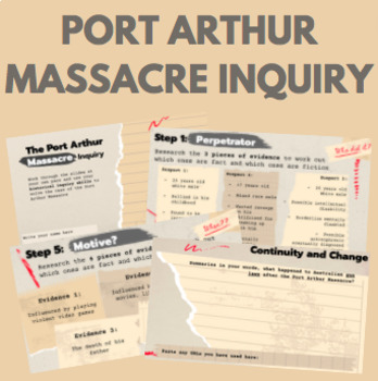 Preview of Port Arthur Massacre Inquiry