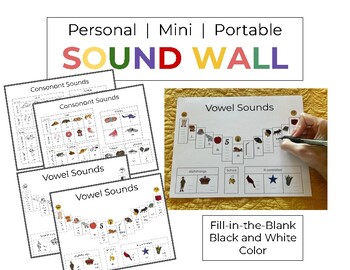 ILLUSTRATED SOUND WALL (SMALL CARDS) - DIGITAL DOWNLOAD — Clue Buddy Crew