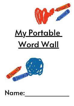 Portable Desktop Word Wall Grade 1 - Printable PDF