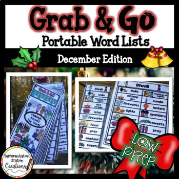 Preview of December Word Wall: Holidays Around the World Thematic Winter Word Walls
