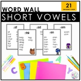 Portable Word Wall Short Vowels