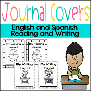 Portadas para Cuadernos-Journal Covers English and Spanish | TPT
