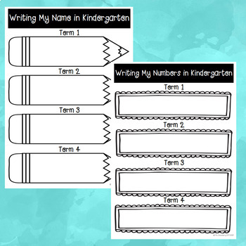 Portfolio Page Templates by Mrs Strawberry | Teachers Pay Teachers