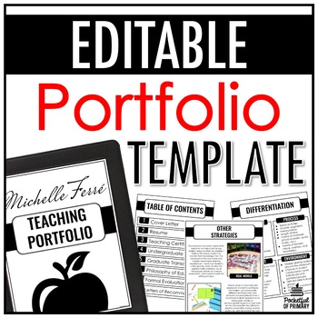 Preview of Portfolio Template | EDITABLE