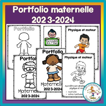 Preview of Portfolio maternelle 2023-2024