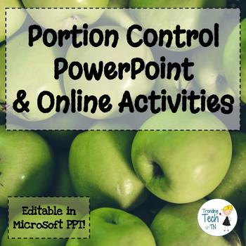 Preview of Portion Control Presentation - Fully Editable in Microsoft PowerPoint!