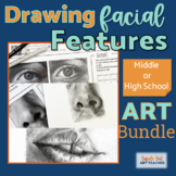 DRAWING AND SHADING FACIAL FEATURES/Art Lesson: Distance Learning