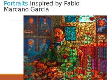 Preview of Portrait Inspired by Puerto Rican Artist Pablo Garcia Elements of Art Cultural