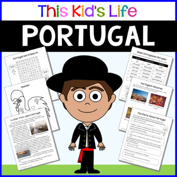 Preview of Portugal Country Study: Reading & Writing + Google Slides/PPT Distance Learning