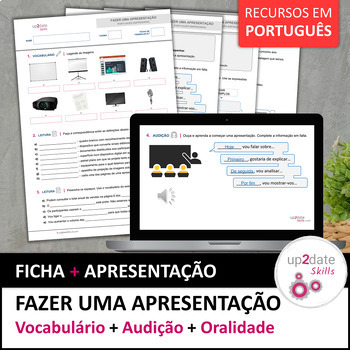 Preview of Português Empresarial | Fazer uma Apresentação (Business Portuguese)