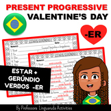 Português Valentine's Day Activity: Portuguese Present Pro