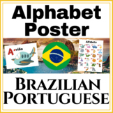 Portuguese Alphabet Poster / Poster do alfabeto Português