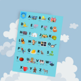 Portuguese Alphabet with Images