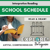 Portuguese | Artful Reading Comprehension - School Subject