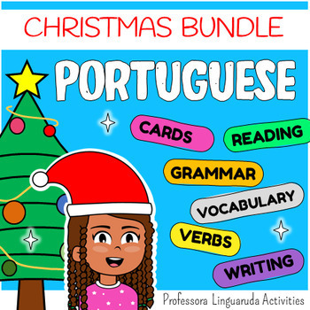 Preview of Atividades de Natal Bundle: Christmas, Feliz Natal, Portuguese Reading & More