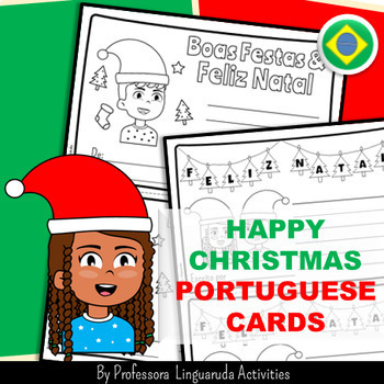 Preview of Cartões de Feliz Natal - Merry Christmas cards in Portuguese - Português