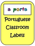 Portuguese Classroom Labels