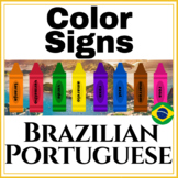 Portuguese Color Signs | Sinais de Cor