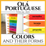 Portuguese Colors Visual Aid | Olá Portuguese for Families