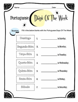 do your homework in portuguese