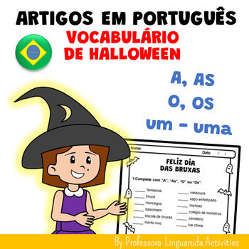 Preview of Portuguese Halloween - Definite & indefinite articles - Artigos em português