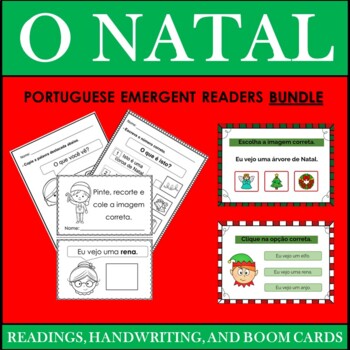 Preview of Portuguese Emergent Readers - Portuguese Christmas: O NATAL BUNDLE