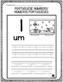 Portuguese & English : Number Tracing