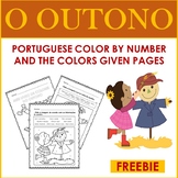 Portuguese Fall Color By Number and By The Colors Given: O