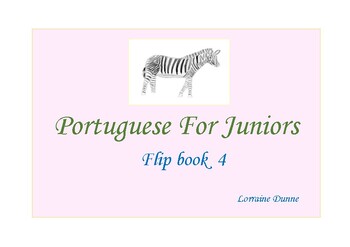 Preview of Portuguese For Juniors    -  Flip book 4