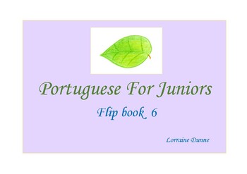 Preview of Portuguese For Juniors  -  Flip book 6