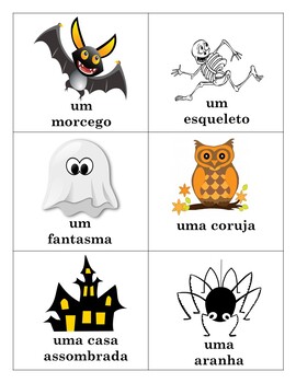 jogo bingo festa Halloween  Jogo tabuleiro bingo para festa