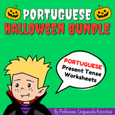 Portuguese Halloween Bundle - Dia das Bruxas Atividades - 