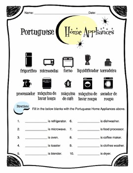 https://ecdn.teacherspayteachers.com/thumbitem/Portuguese-Home-Appliance-Worksheet-Packet-3746292-1537311548/original-3746292-1.jpg