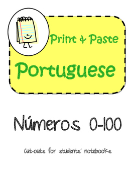 Preview of Portuguese Numbers