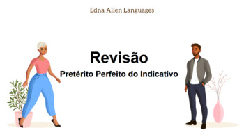 Preview of Portuguese Past Tense Review - Exercícios de Revisão do Pret. Perfeito Simples