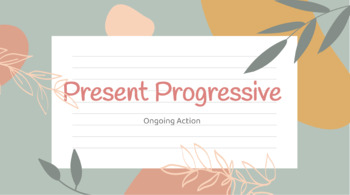 Preview of Portuguese Present Progressive (Conjugação Perifrástica)