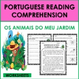 Portuguese Reading Comprehension: PORTUGUESE INSECTS/BUGS 