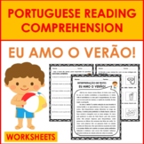 Portuguese Reading Comprehension: PORTUGUESE SUMMER (O VER