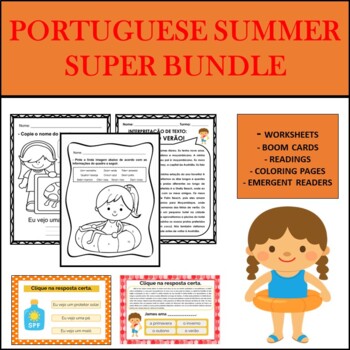 Preview of Portuguese Summer ACTIVITIES SUPER BUNDLE (O VERÃO) 50%OFF