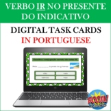 Portuguese Verb IR BOOM CARDS: IR no Presente do Indicativo