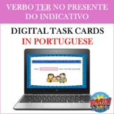 Portuguese Verb TER BOOM CARDS: TER no Presente do Indicativo