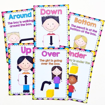 Preposition Posters by Tales From Miss D | Teachers Pay Teachers