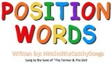 Position Words Video/Song/& PowerPoint
