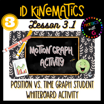 Preview of Position vs. Time Graphs Whiteboarding Activity: Kinematics in 1D Lesson 3.1