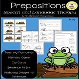 Positional Concepts and Prepositions in Speech Therapy Fro