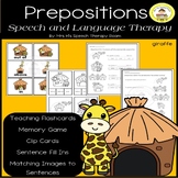 Positional Concepts and Prepositions in Speech Therapy Gir