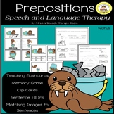 Positional Concepts and Prepositions in Speech Therapy Wal