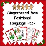 Positional Language Flashcards and Activity Pack - Christm