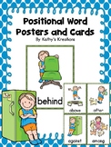 Positional Word Posters And Cards (Prepositions)